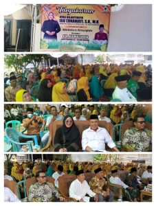Hadiri Tasyakuran, Terpilihnya Ernawati Sebagai Wakil Ketua Dua DPRD, ini Pesan Cawabup Hankam Hasan