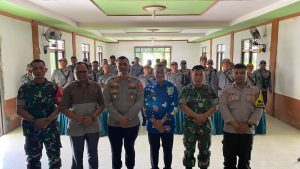 Hadiri Sosialisasi Kamtibmas, Ini Pesan Danramil 429-11/Sekampung