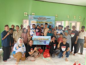 Menyambut HUT PPWI ke-17 tahun, DPC PPWI Lampung Timur Adakan Santunan 1000 Anak Yatim, Fakir Miskin, Lansia Jompo Dhuafa