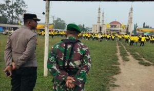 Sinergi TNI-Polri Pengamanan Kampanye Pilkada Lampung Timur