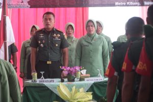 Kunjungi Koramil 429-13/MK, Ini Yang Disampaikan Dandim Kepada Prajurit Dan Persit
