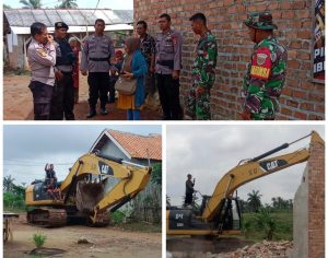 Satu Rumah Dirobohkan, Ratusan Masyarakat Pelita Jaya Desa Natar Lamsel Tidak Gentar Hadapi Ancaman Penggusuran oleh PTPN 7
