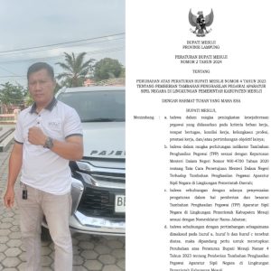 Perbup Mesuji Nomor 2 Tahun 2024 Dinilai Merugikan Warga, IWOI Desak Bupati Terpilih untuk Mengevaluasi