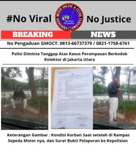 Polisi Diminta Tanggap Atas Kasus Perampasan Berkedok Kolektor di Jakarta Utara