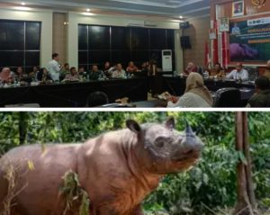 Tokoh Adat dan Aliansi Masyarakat Peduli Way Kambas Tolak Rencana SRS Perluas Kandang Badak di Hutan TNWK