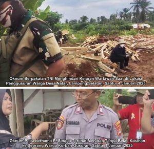 Miris! Diduga Dibekingi TNI-Polri, PTPN 1 Regional 7 Hancurkan Puluhan Rumah Warga