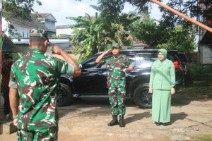 Upaya Dekat dengan Anggota, Dandim 0429/Lamtim Kunjungi Koramil 09/Way Jepara