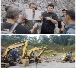 Pimpinan Redaksi SBI Agung Sulistio Tinjau Lokasi Dugaan Penyerobotan Tanah di Jember