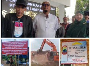 Dukungan Dari Berbagai Elemen Terus Bertambah untuk Warga Natar Korban Salah Eksekusi Lahan