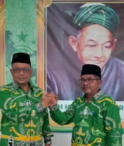 Kyai Agus Sugiarto, M.Sos.I dan H.Arifin Rahman S.Pd terpilih sebagai Rais Syuriah MWC NU dan ketua Tanfidziyah Kec.Tanjung Bintang