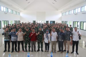 Kodim 0429/Lamtim Gelar Sosialisasi Mekanisme Percepatan Serapan Gabah Oleh Bulog