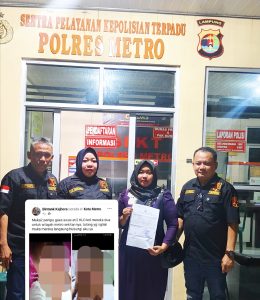 Didampingi DPW LPK YAPERMA Sumbagsel, Sri Utami Resmi Laporkan Pemilik Akun FB “Bintank Kejhora” atas Dugaan Pencemaran Nama Baik