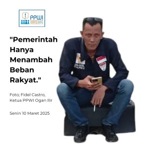 Hanya Menambah Beban Rakyat! Ketua DPC PPWI Ogan Ilir Kutuk Keras Pejabat Koruptor